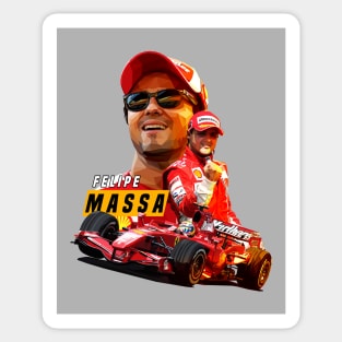 Felipe Massa Low Poly Sticker